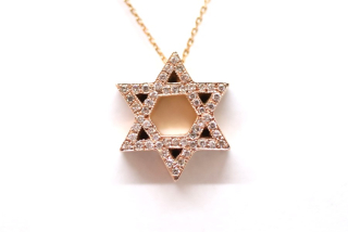 Zlatý náhrdelník s diamanty